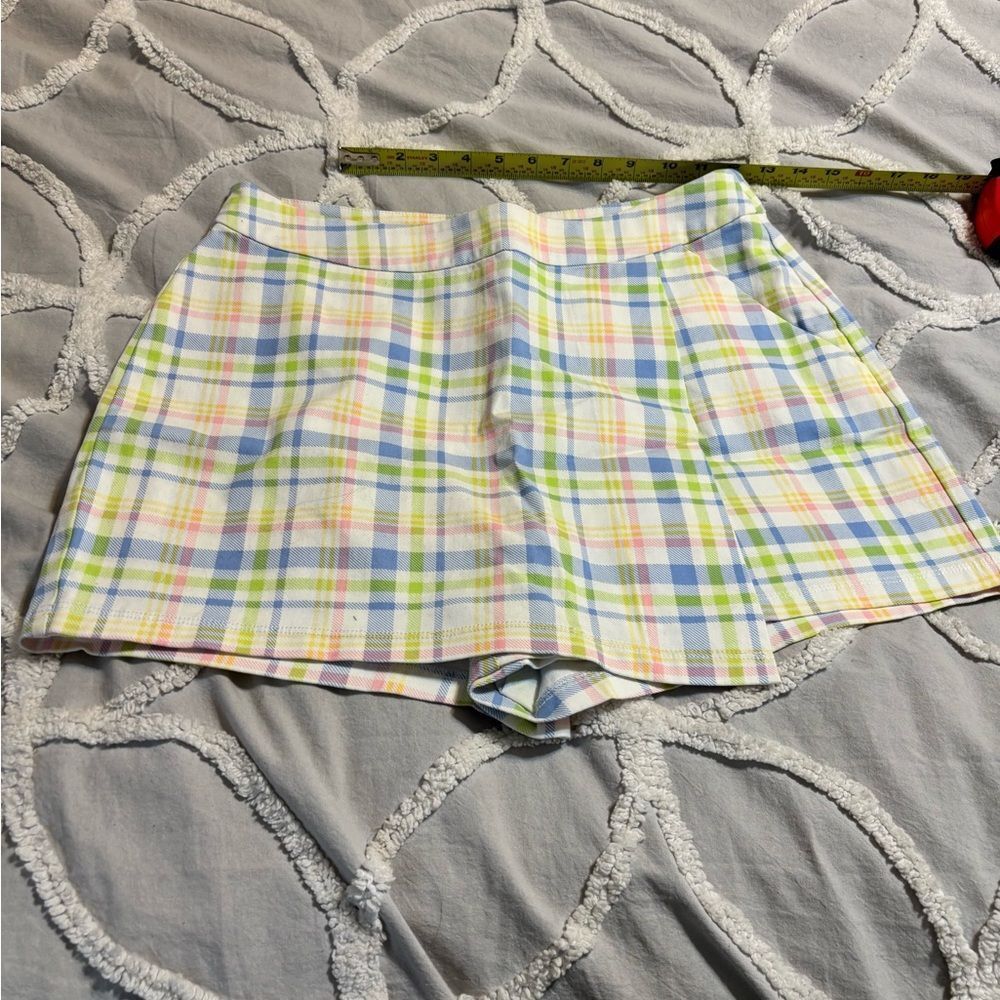 🎄Bar III Plaid Skorts